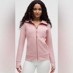 Lululemon Full-Zip Hoodie in Pink Haze